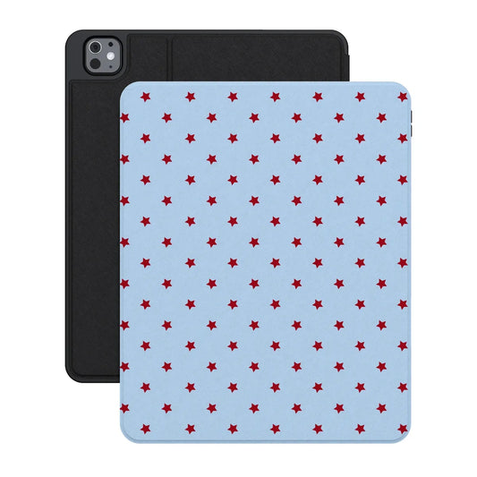 Tiny Stars | Red & Blue iPad Case