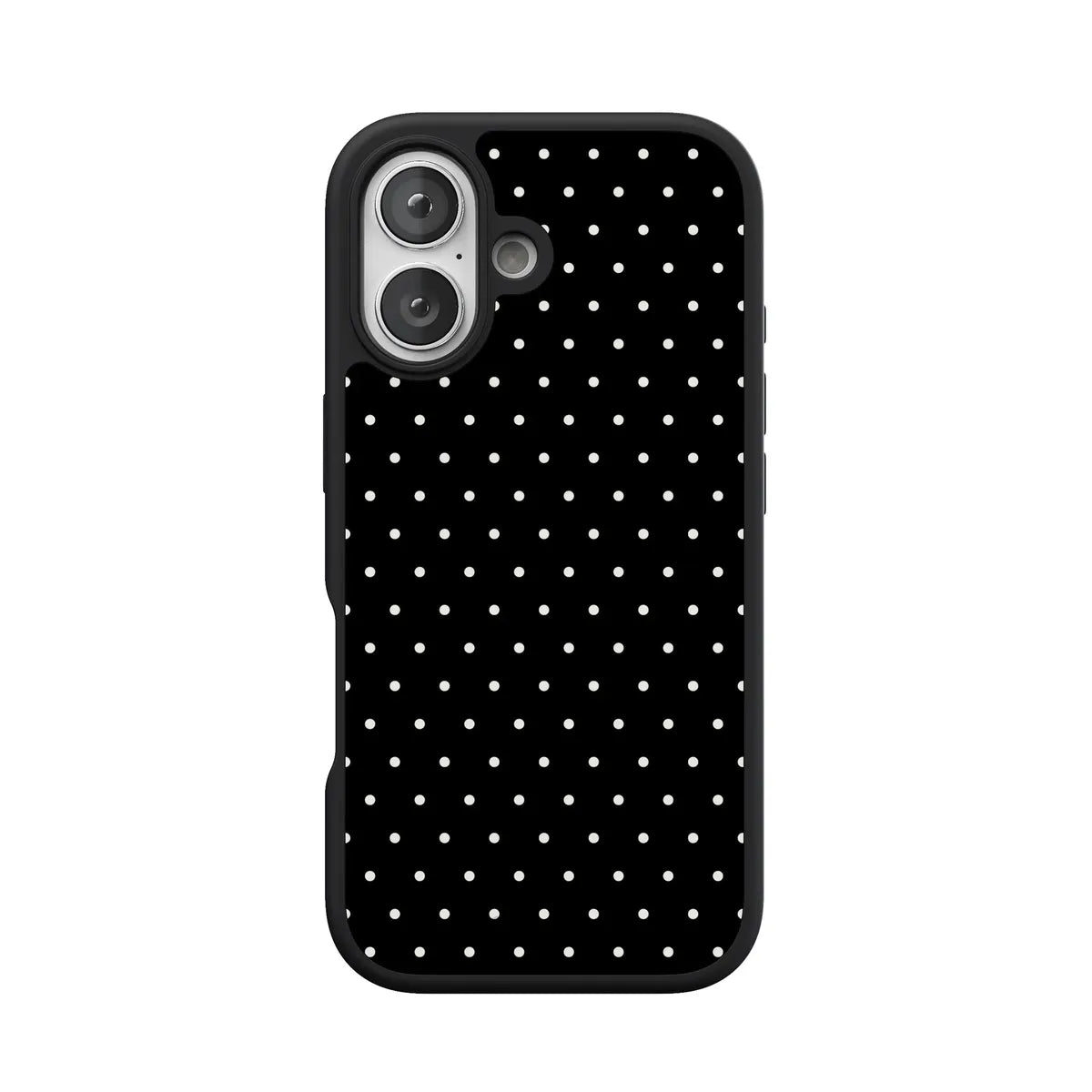 On the Dot | White Polka Dot Case