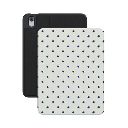 Tiny Stars | Blue & White iPad Case