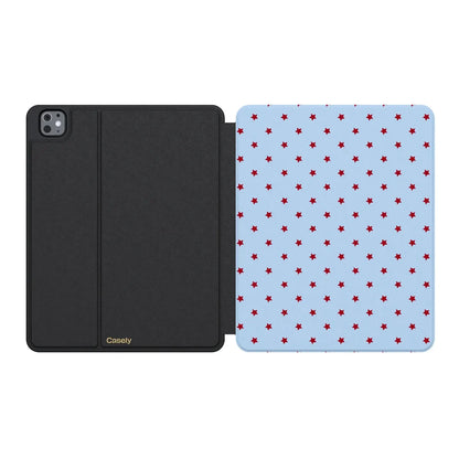 Tiny Stars | Red & Blue iPad Case