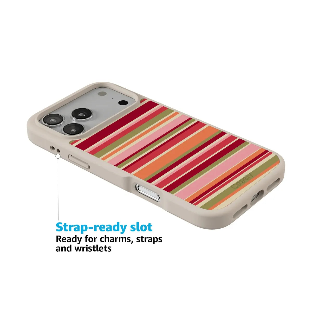 Citrus Stripes | Poolside Print Case
