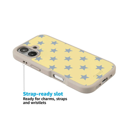 Shine Bright | Butter Yellow Stars Case