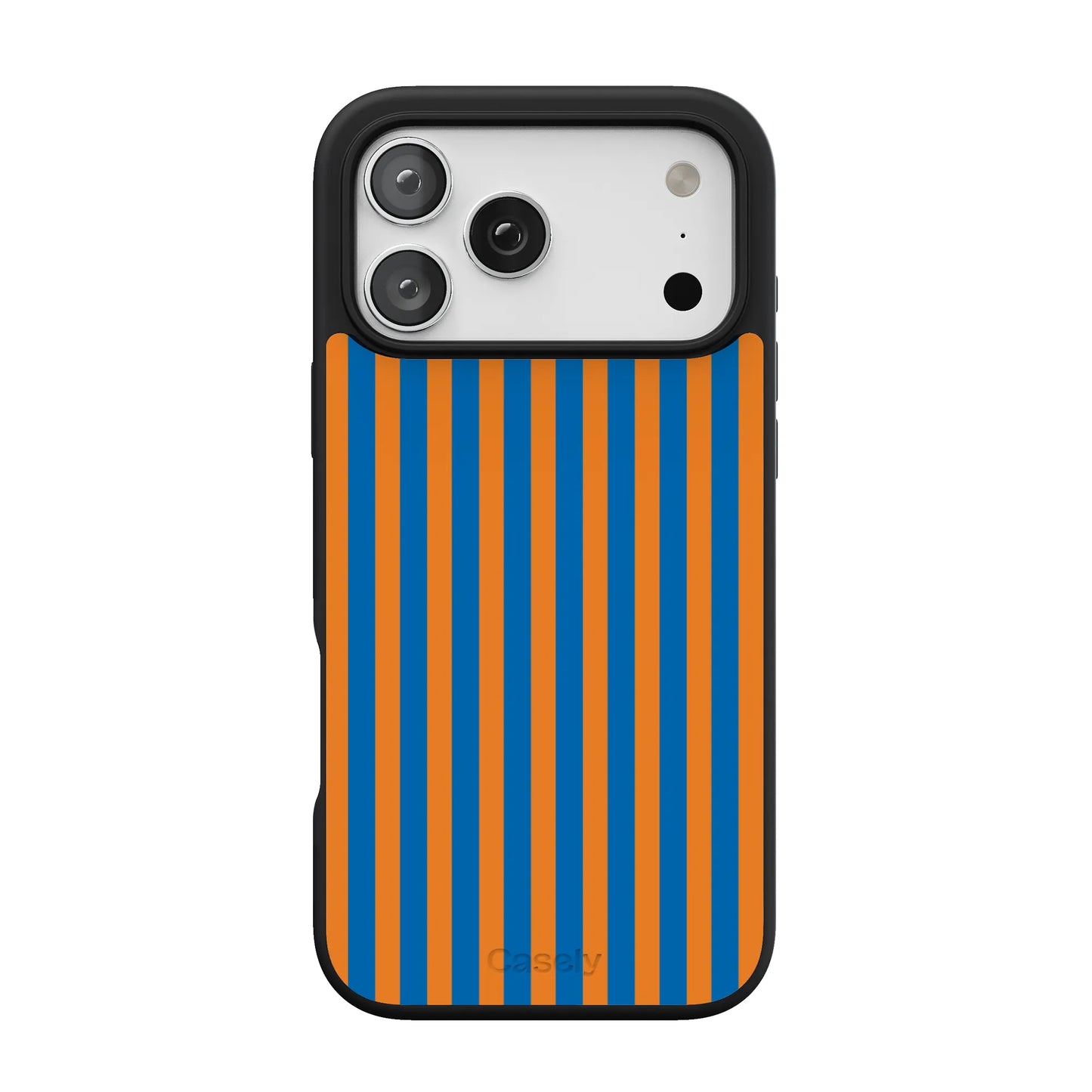 Go New York | Blue & Orange Stripes Case - iPhone 17 Pro