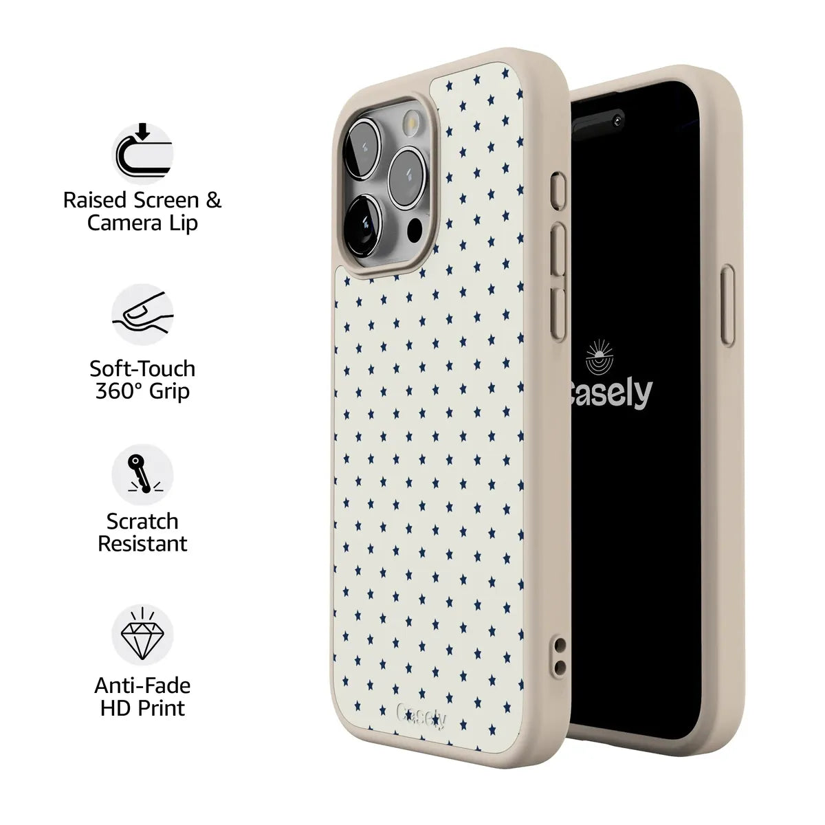 Tiny Stars | Blue & White Case
