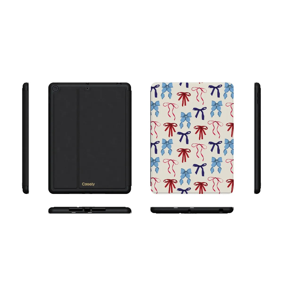 American Girlie | Red White & Blue Bows iPad Case