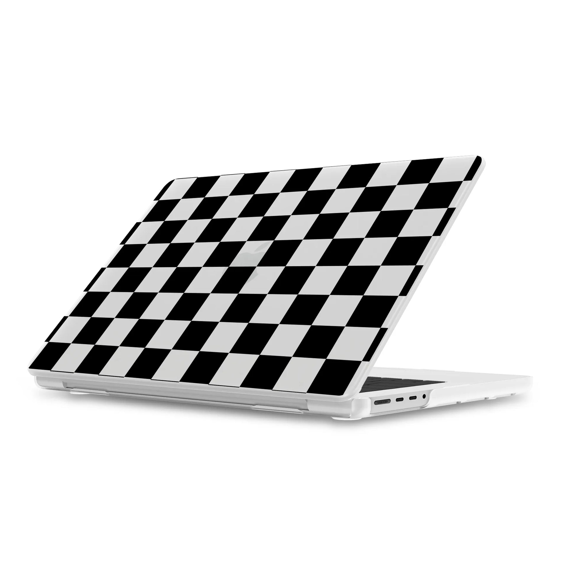 Fit Check | Black Checkerboard Laptop Shell