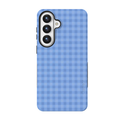 Sweet Jam | Blue Gingham Case - Galaxy S26 Plus