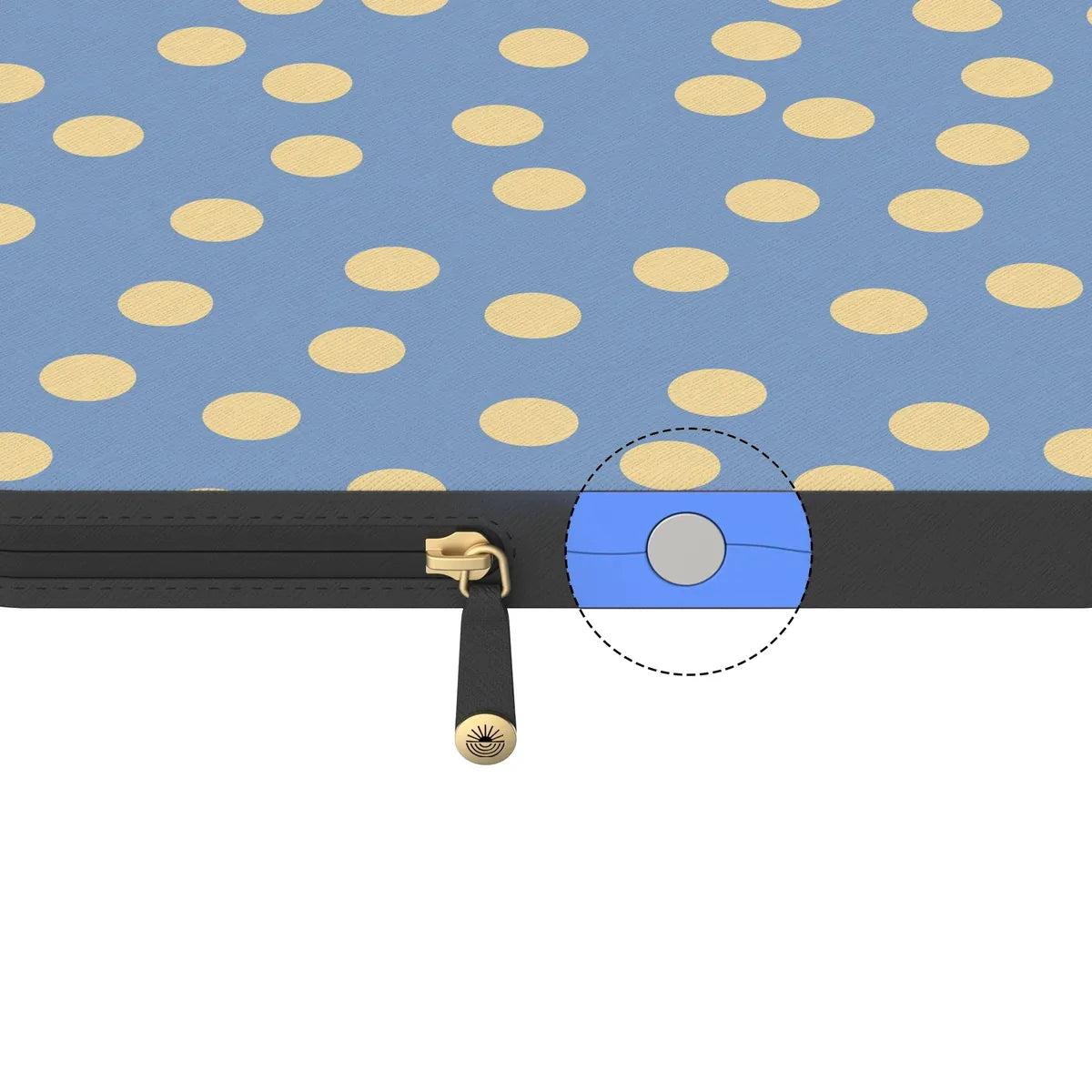 In the Spotlight | Pastel Polka Dot Laptop Case