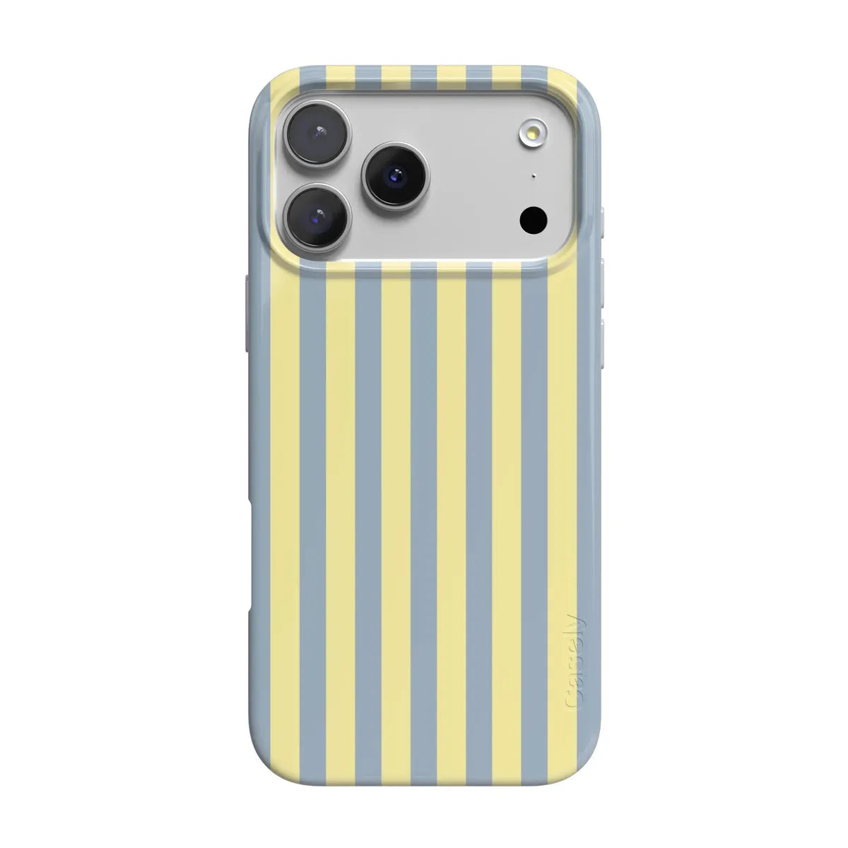 Coastline Stripes | Blue & Yellow Case - iPhone 17 Pro