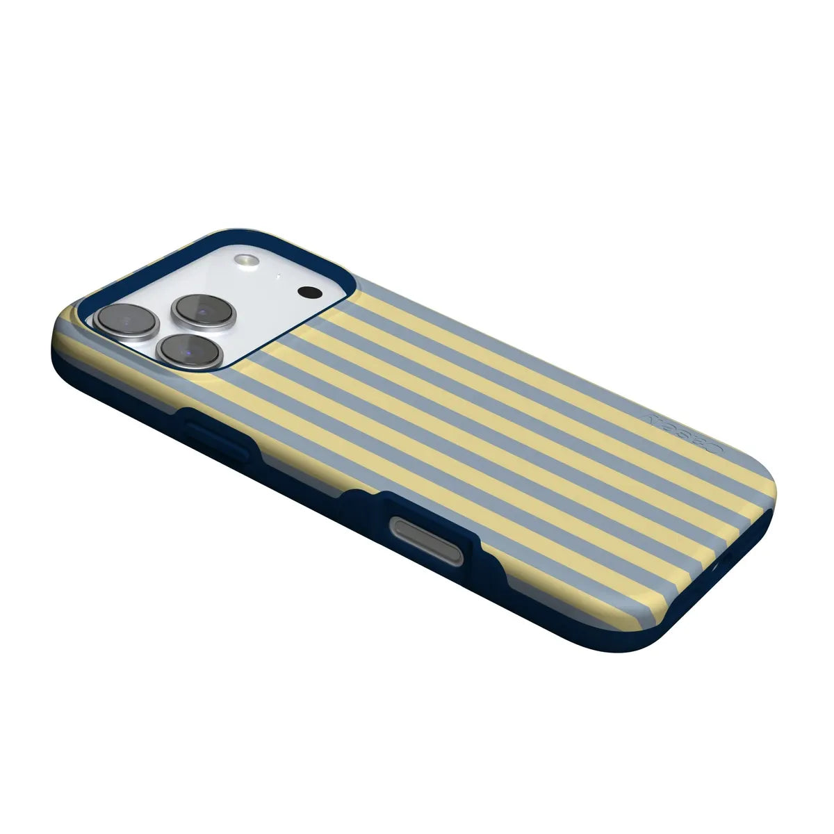 Coastline Stripes | Blue & Yellow Case