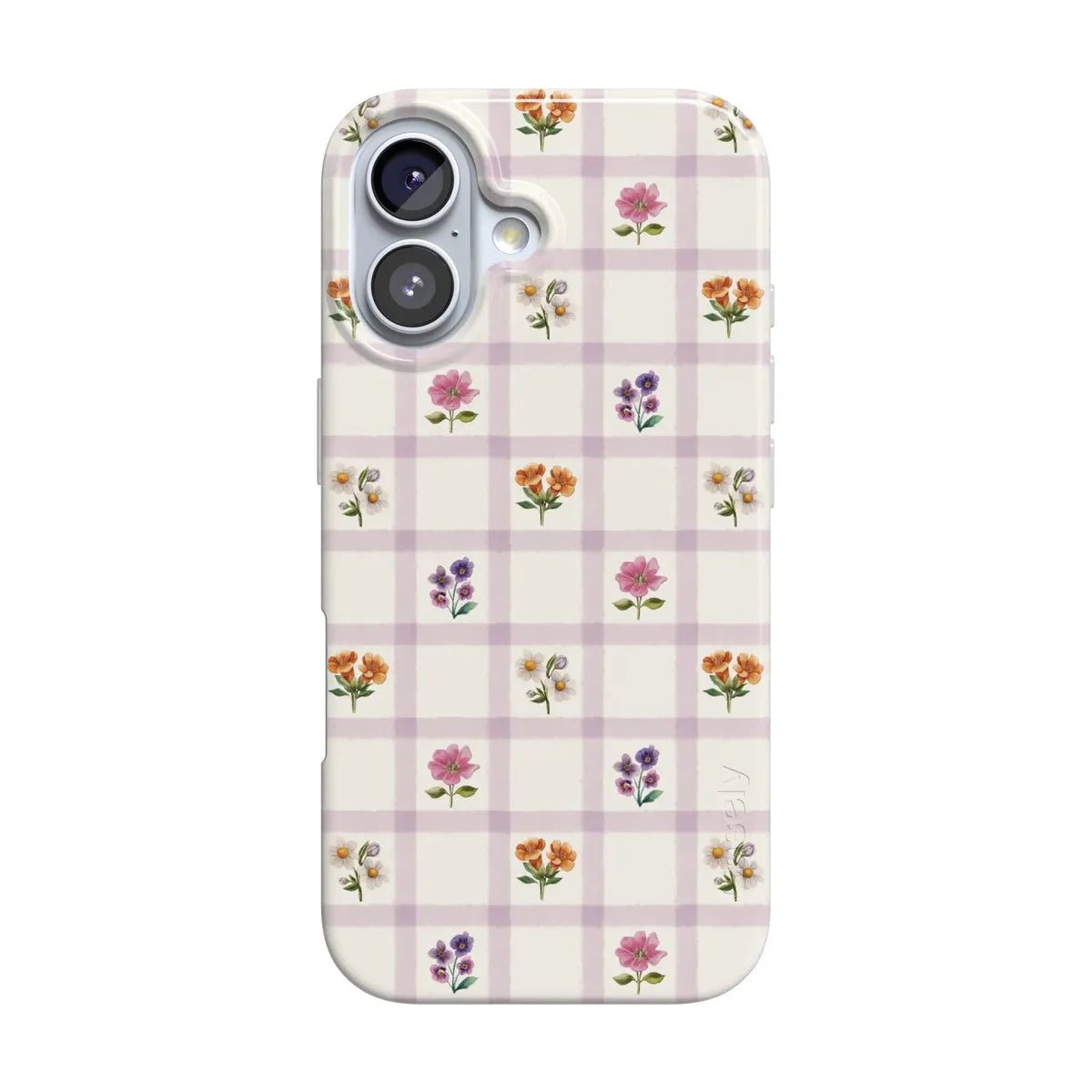 Meadow Check | Floral Gingham Case