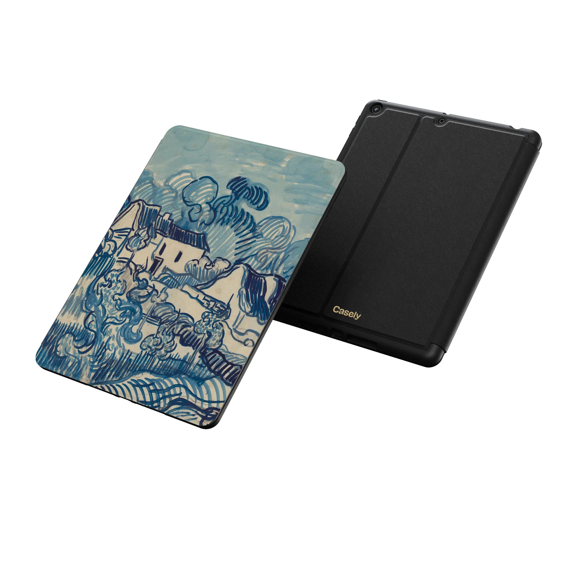 Van Gogh | Landscape With Houses iPad Case