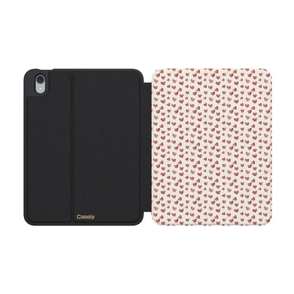 Lovebug | Mauve Hearts iPad Case