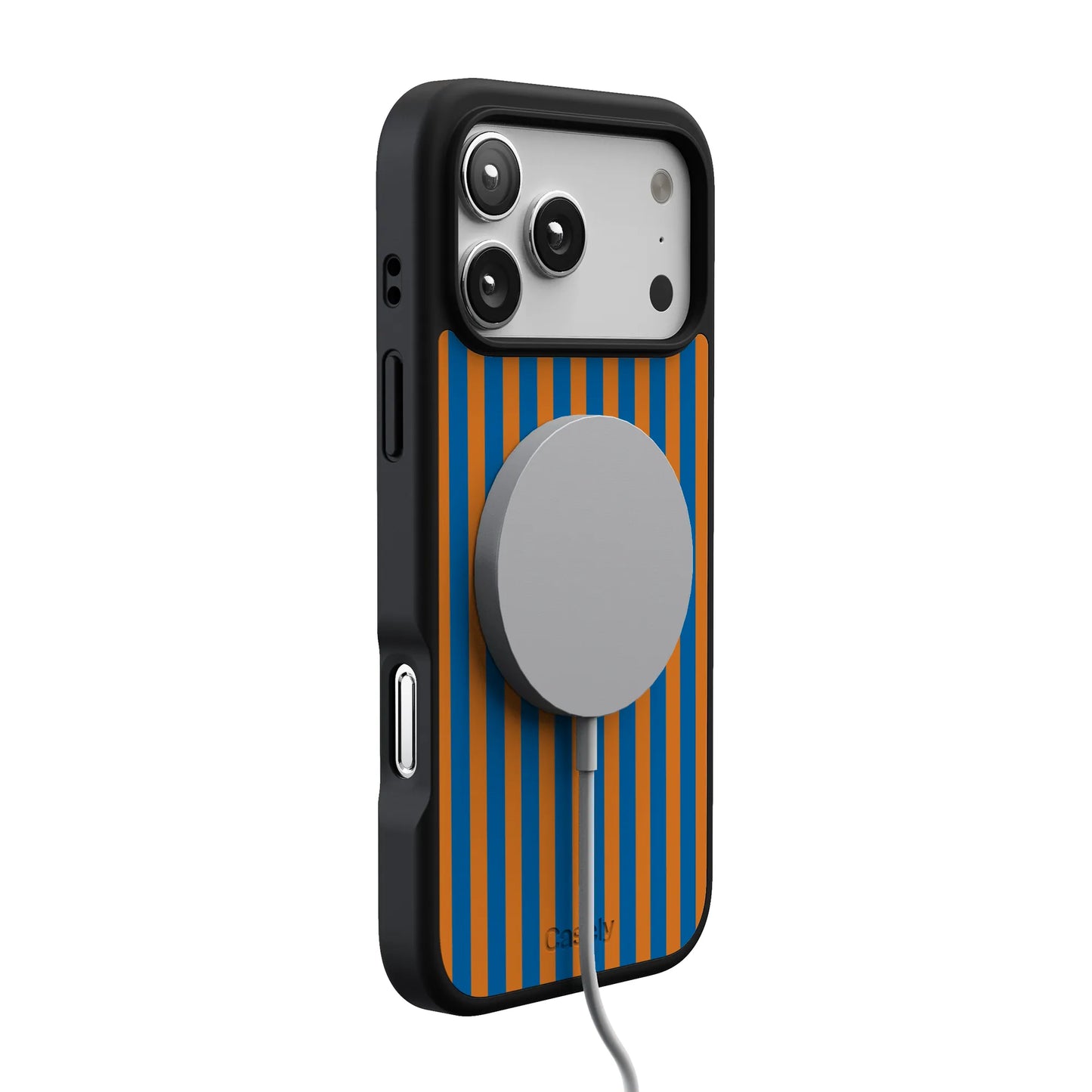 Go New York | Blue & Orange Stripes Case
