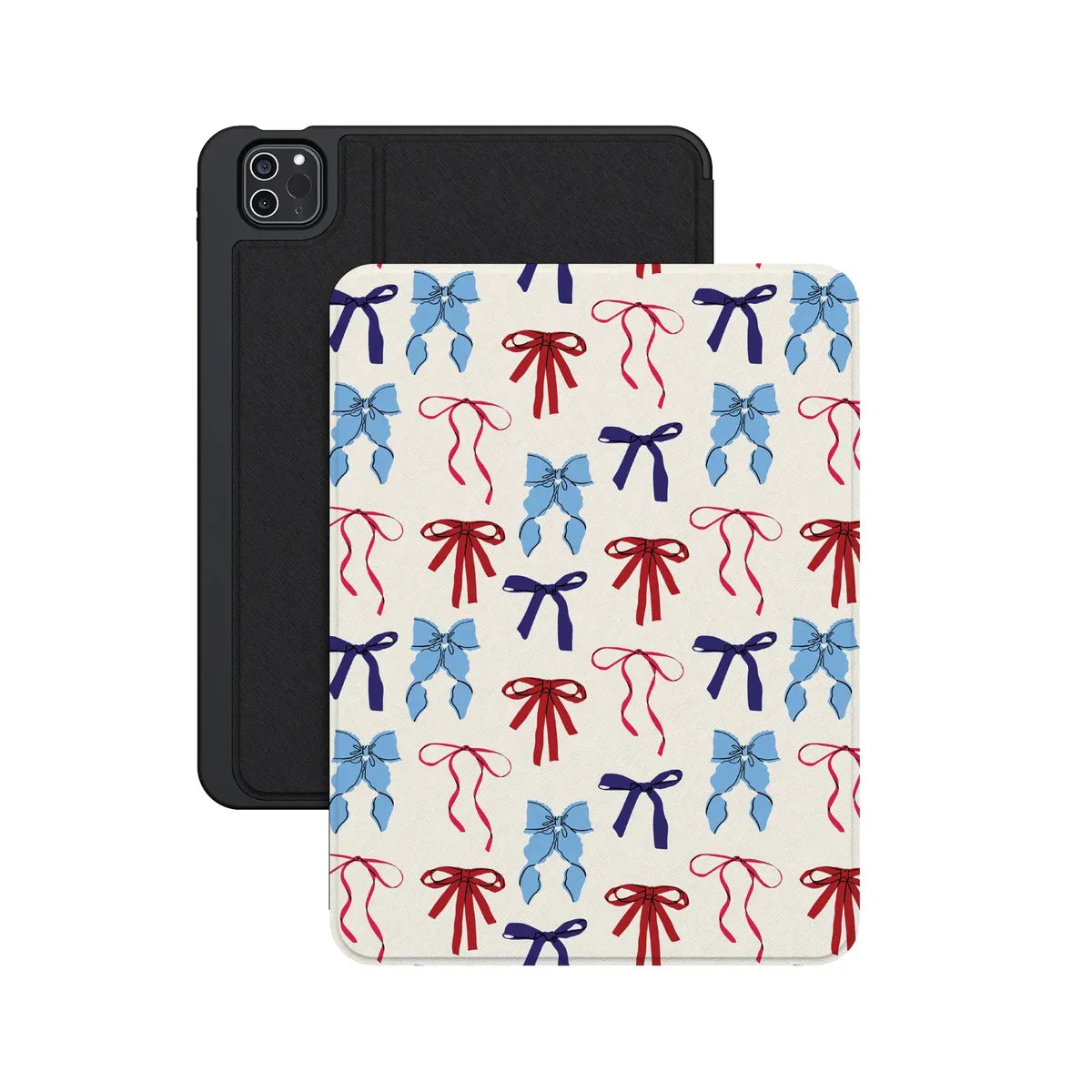 American Girlie | Red White & Blue Bows iPad Case