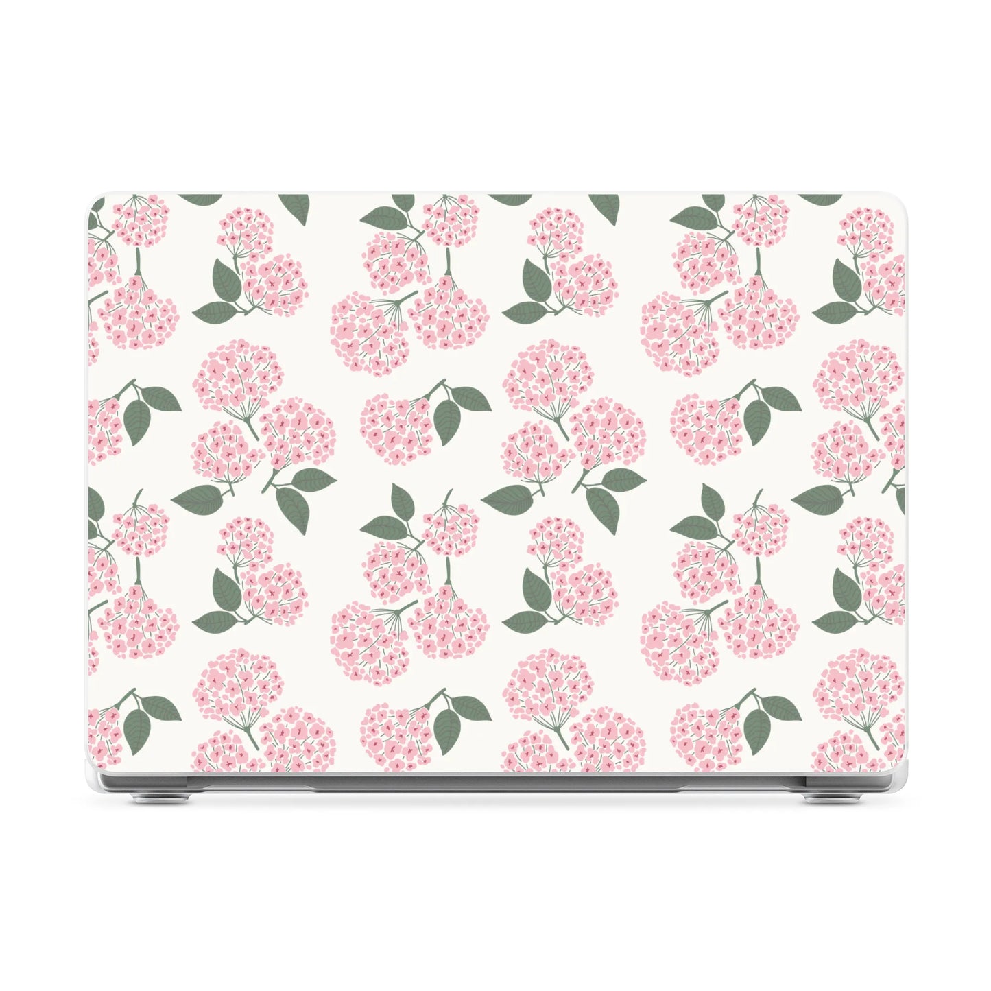Nantucket Cottage | Pink Hydrangea Laptop Shell - 13" MacBook Neo