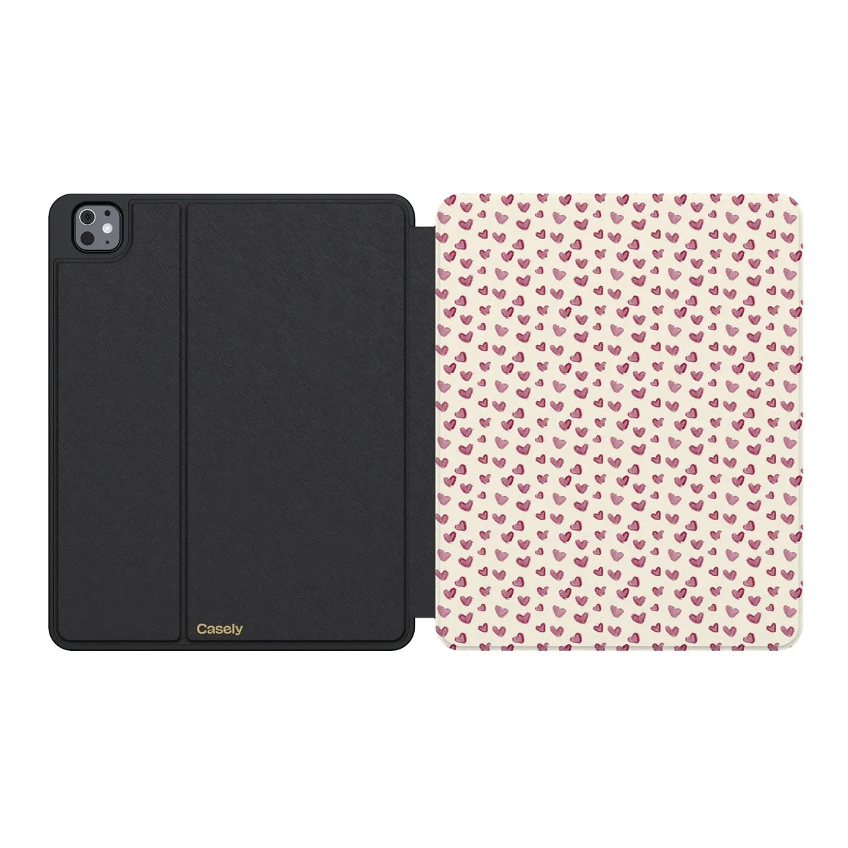 Lovebug | Mauve Hearts iPad Case