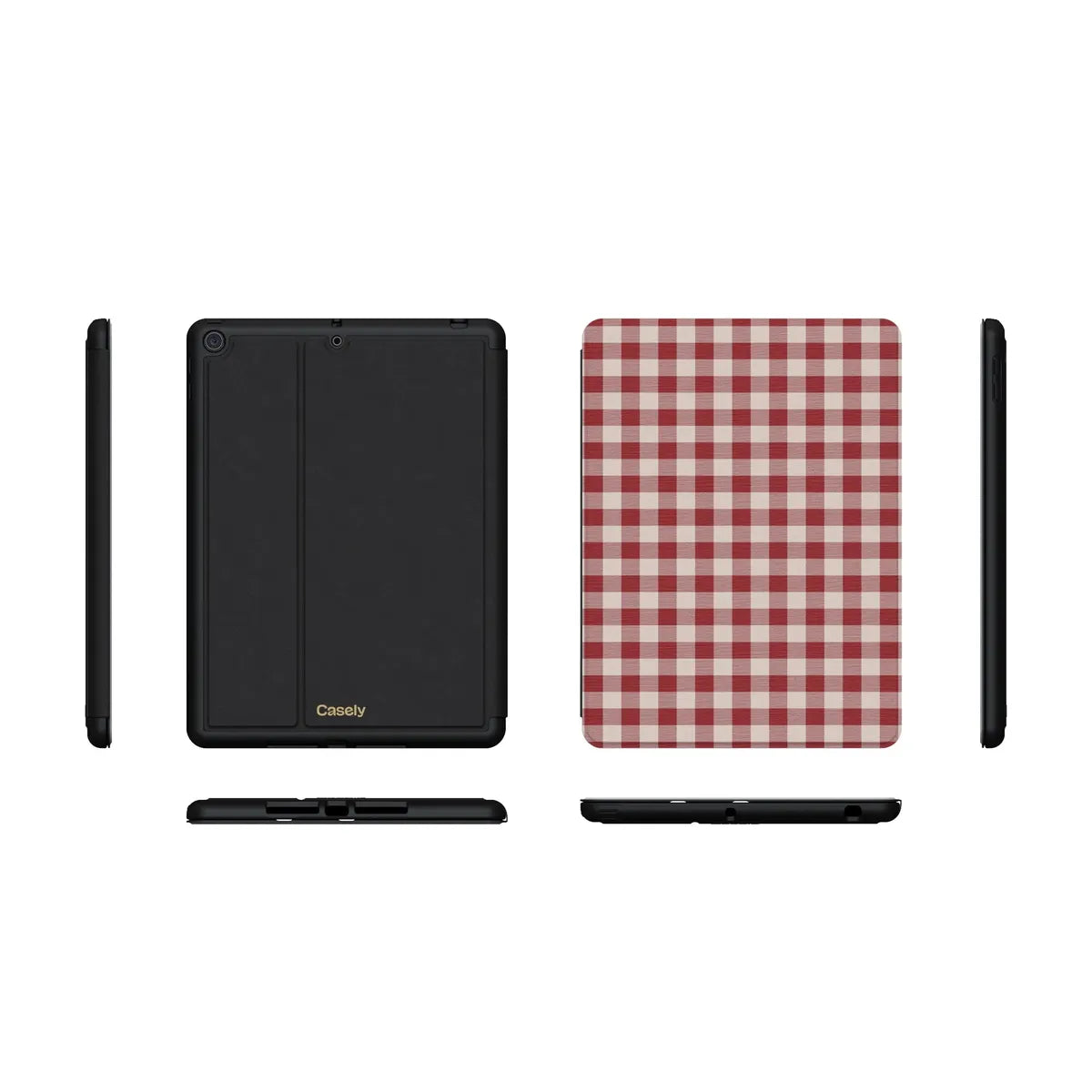 Sweet Jam | Red Gingham iPad Case