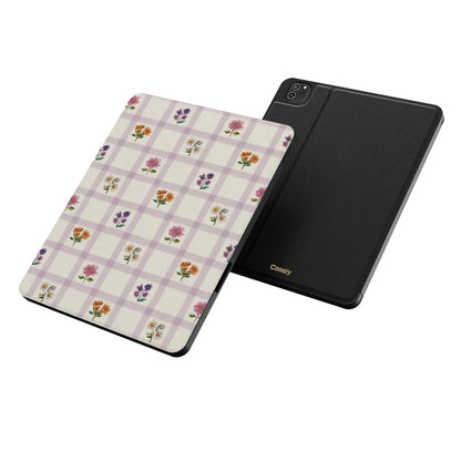 Meadow Check | Floral Gingham iPad Case