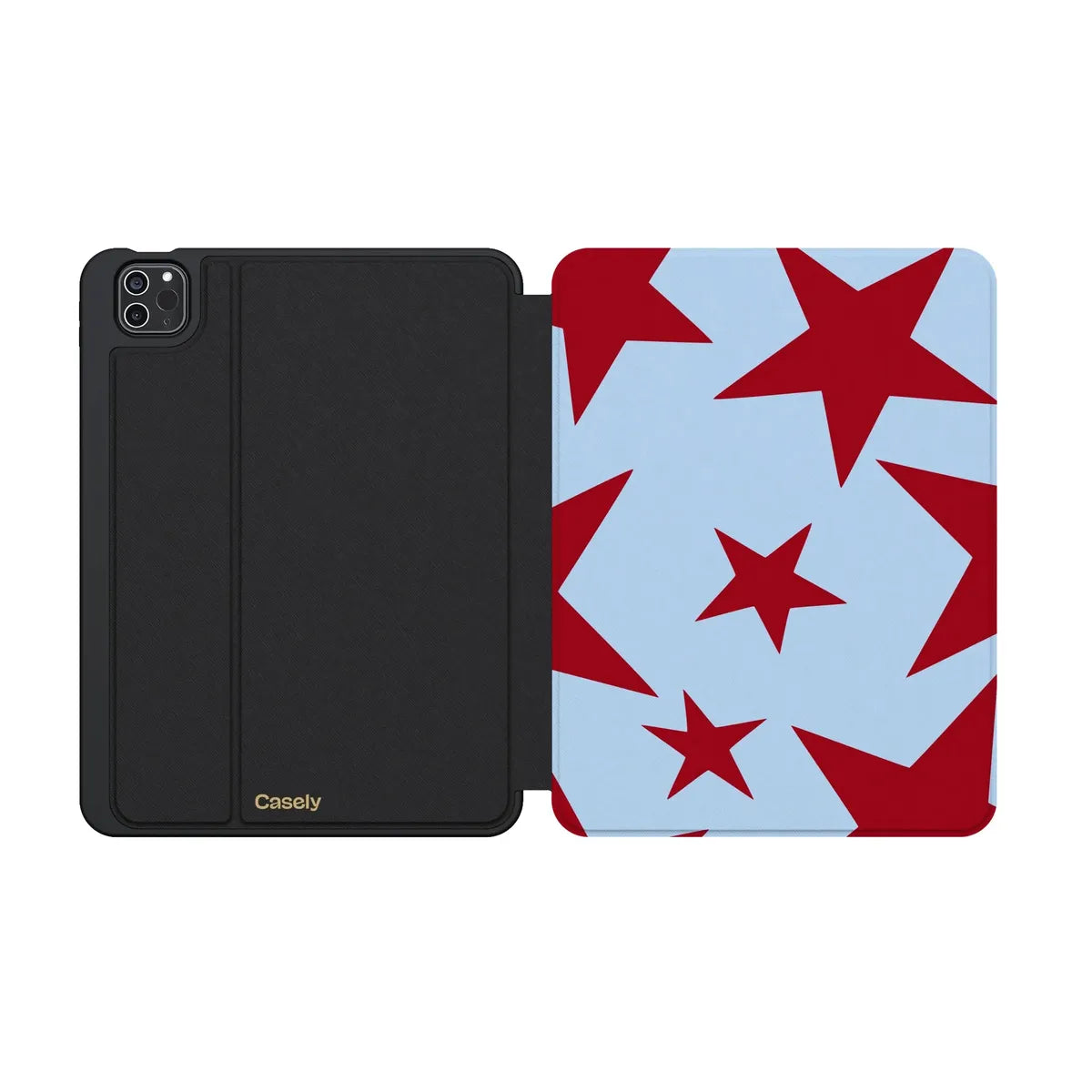 Stars Align | Blue & Red Stars iPad Case