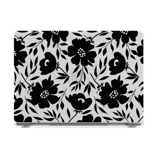 Dark Fantasy | Contrast Floral Laptop Shell - 16" MacBook Pro