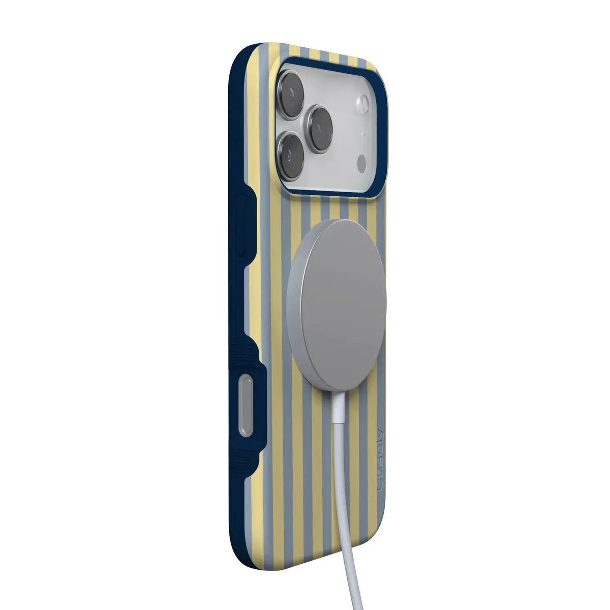 Coastline Stripes | Blue & Yellow Case