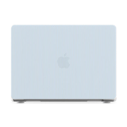 Stripes and the City | Light Blue Pinstripe Laptop Shell - 14" MacBook Pro