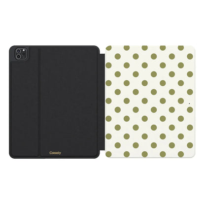 Spotted in SoHo | Green Polka Dot iPad Case