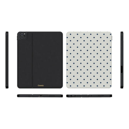 Tiny Stars | Blue & White iPad Case