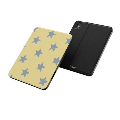 Shine Bright | Butter Yellow Stars iPad Case