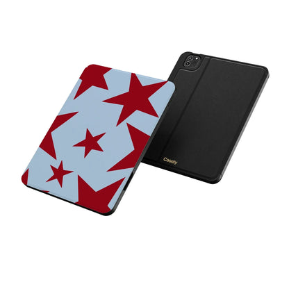 Stars Align | Blue & Red Stars iPad Case