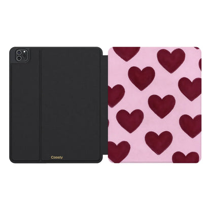 Whole Lotta Love | Plum Hearts iPad Case