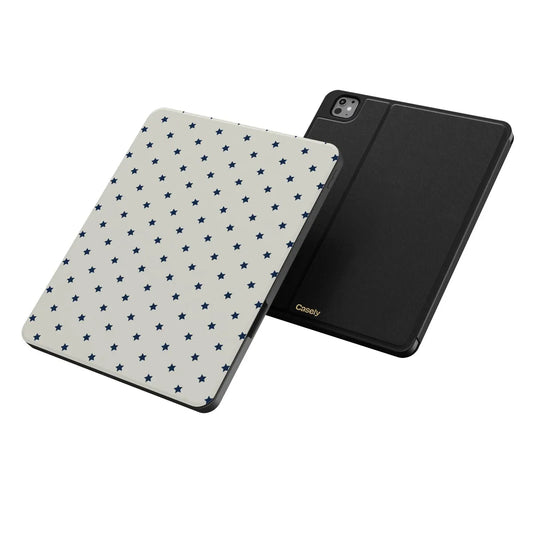 Tiny Stars | Blue & White iPad Case