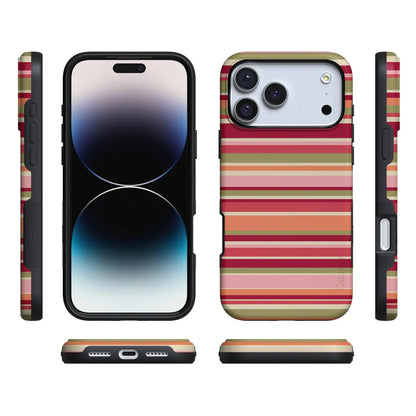 Citrus Stripes | Poolside Print Case
