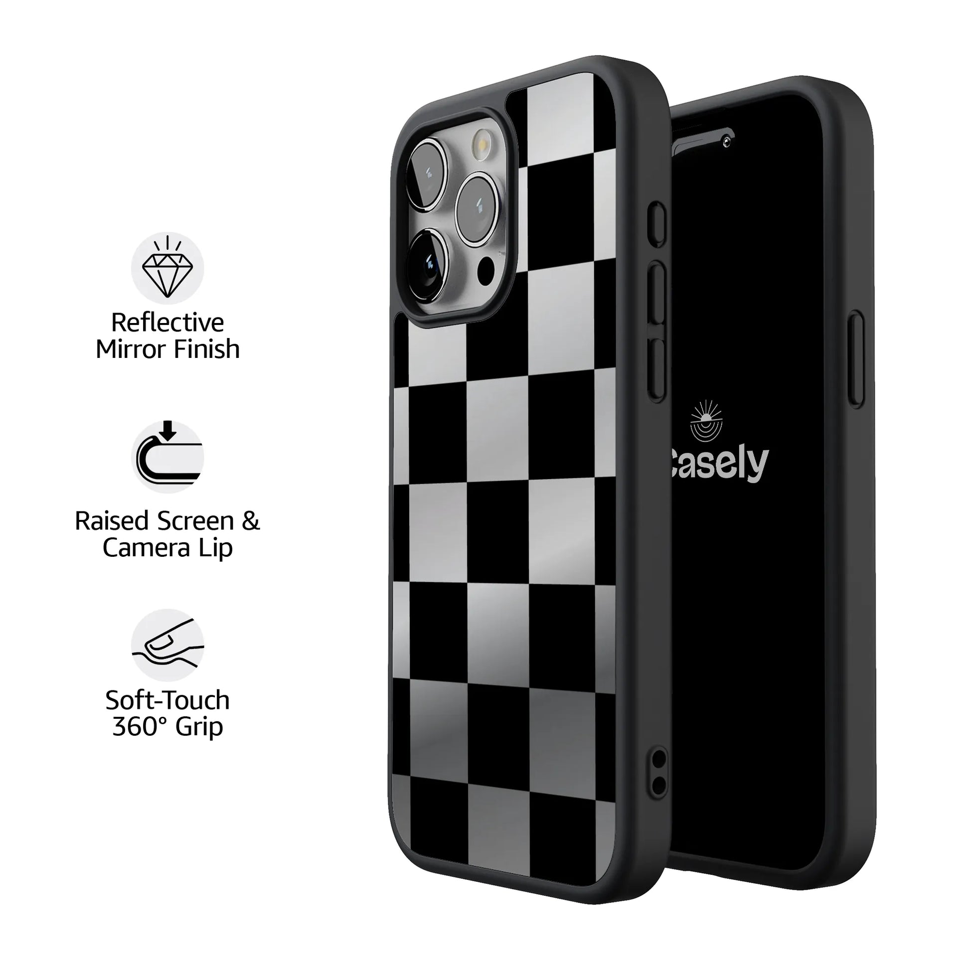 Fit Check | Black Checkerboard Case