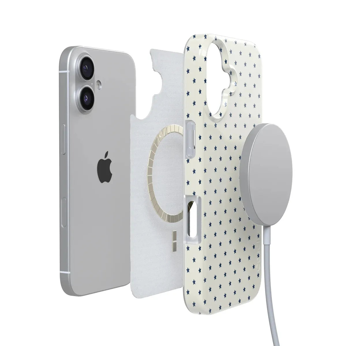 Tiny Stars | Blue & White Case