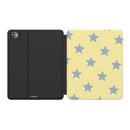 Shine Bright | Butter Yellow Stars iPad Case