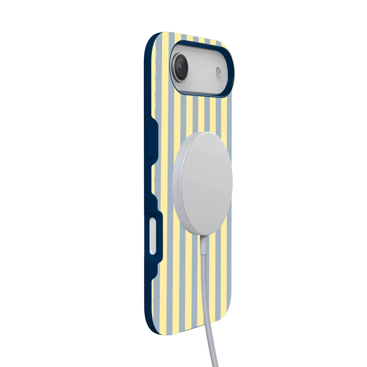 Coastline Stripes | Blue & Yellow Case