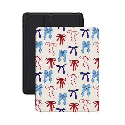 American Girlie | Red White & Blue Bows iPad Case