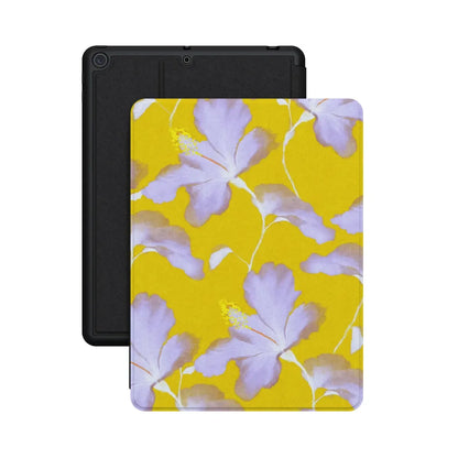 Hisbiscus Haze | Painted Floral iPad Case
