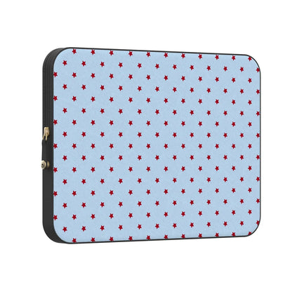 Tiny Stars | Red & Blue Laptop Case