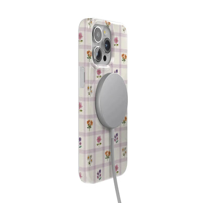 Meadow Check | Floral Gingham Case