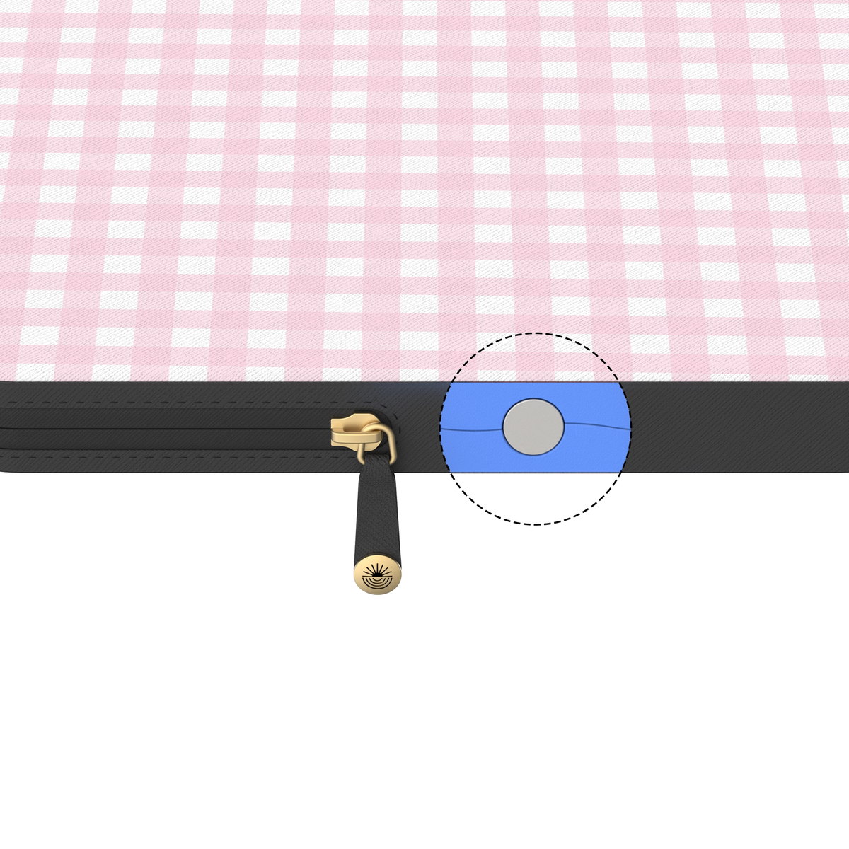 Pink Plaid | Sunday Best Laptop Case