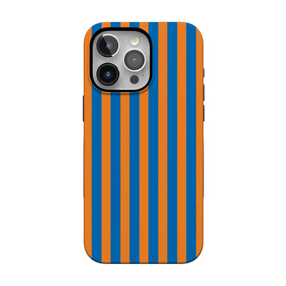 Go New York | Blue & Orange Stripes Case - iPhone 13 Pro