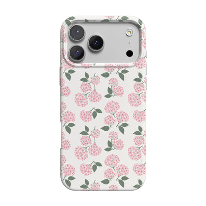 Nantucket Cottage | Pink Hydrangea Case - iPhone 17 Pro