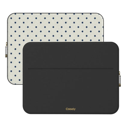 Tiny Stars | Blue & White Laptop Case