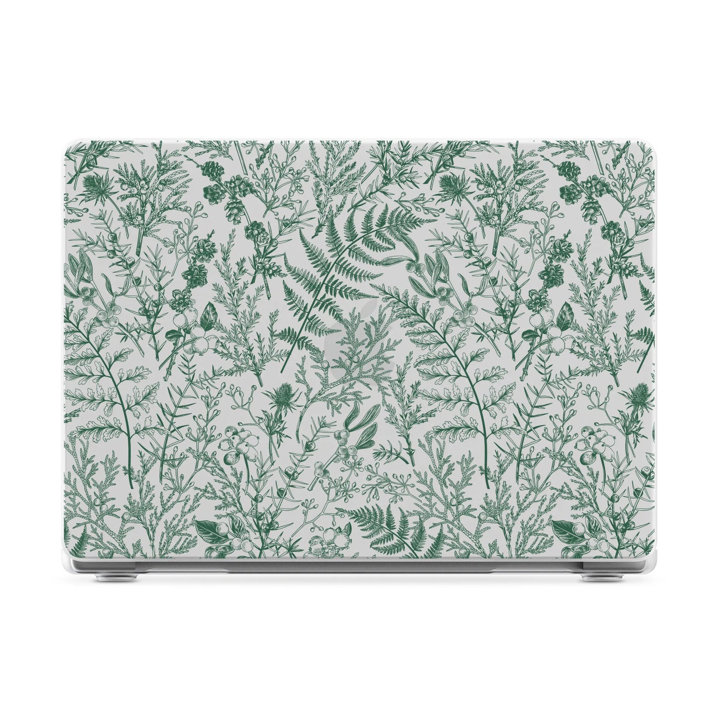Sage Garden | Green Floral Laptop Shell - 14" MacBook Pro