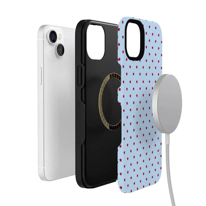 Tiny Stars | Red & Blue Case
