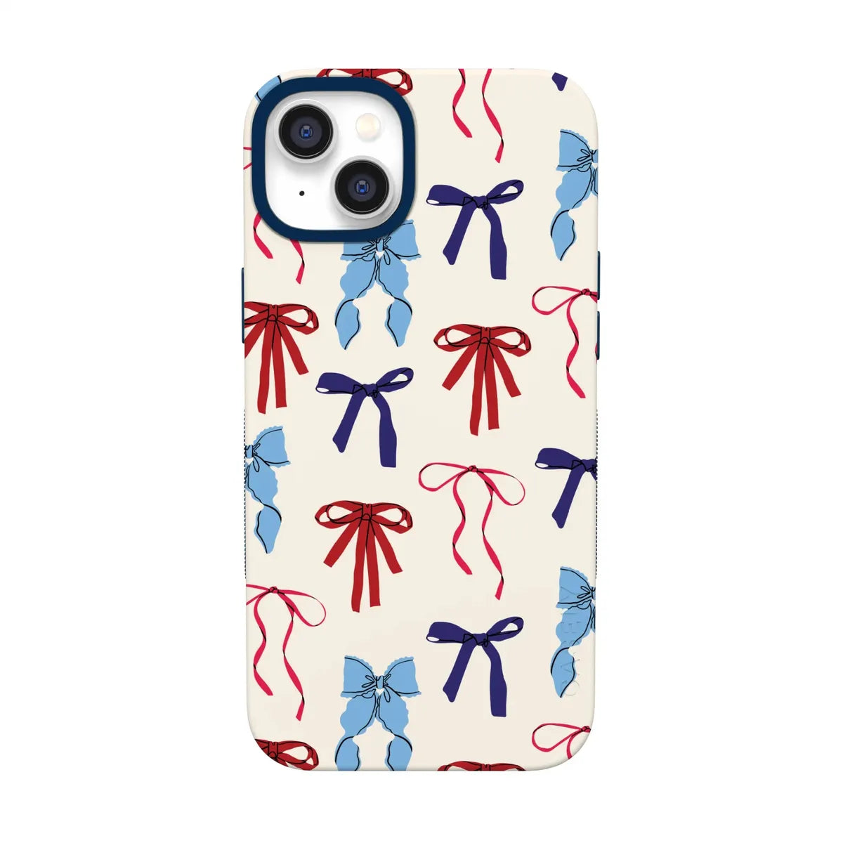 American Girlie | Red White & Blue Bows Case - iPhone 13