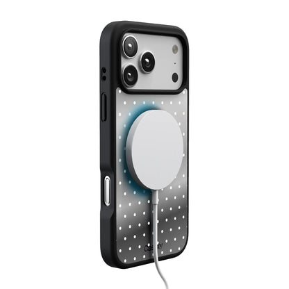 On the Dot | White Polka Dot Case